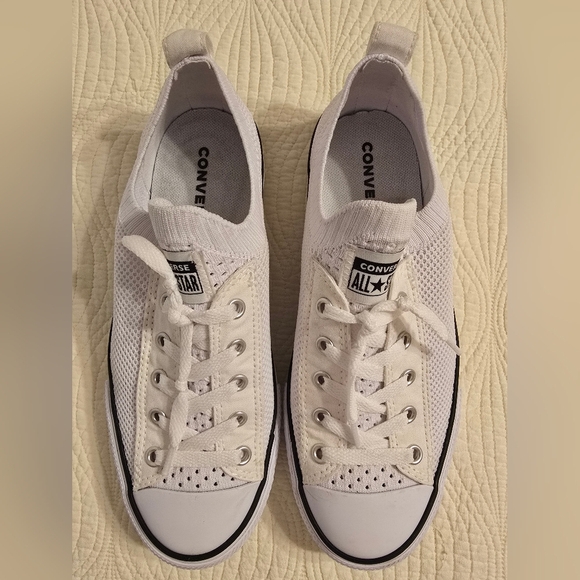 EUC Converse All Star Shoreline Knit Low-Top Slip On Sneakers, Mens 5, Ladies 6 - Picture 2 of 13